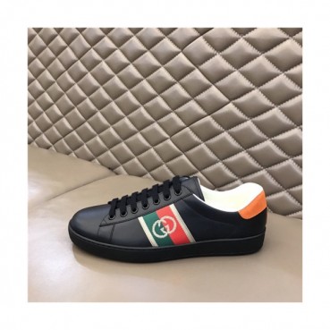 Gucci 2020 Men's Leather Sneakers - 구찌 2020 남성용 레더 스니커즈,Size(240
