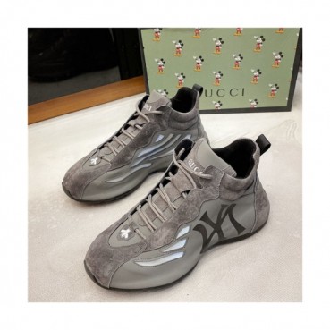Gucci 2020 Men's Leather Sneakers - 구찌 2020 남성용 레더 스니커즈,Size(240