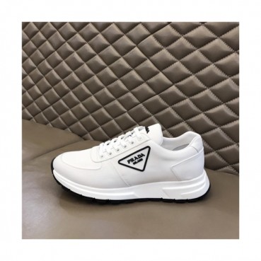 Prada 2020 Men's Leather Sneakers - 프라다 2020 남성용 레더 스니커즈,Size(240