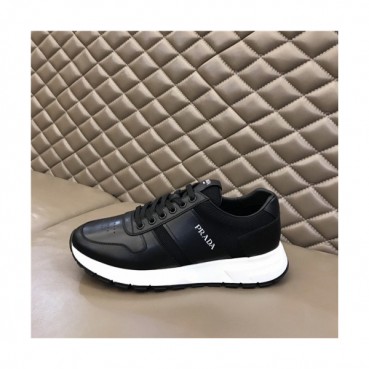 Prada 2020 Men's Leather Sneakers - 프라다 2020 남성용 레더 스니커즈,Size(240