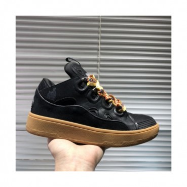 Lanvin 2020 Men's Leather Sneakers - 랑방 2020 남성용 레더 스니커즈,Size(240