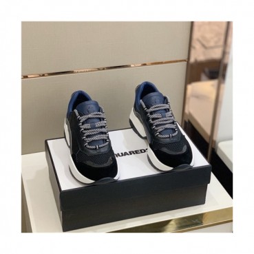 Dsquared 2020 Men's Leather Sneakers - 디스퀘어드 2020 남성용 레더 스니커즈,Size(240