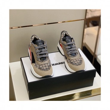 Dsquared 2020 Men's Leather Sneakers - 디스퀘어드 2020 남성용 레더 스니커즈,Size(240