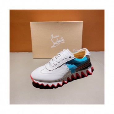 Christian Loubutin 2020 Men's Leather Sneakers - 크리스챤루부탱 2020 남성용 레더 스니커즈,Size(240