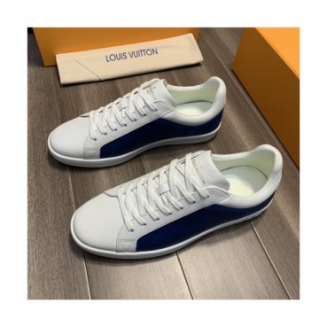 Louis Vuitton 2020 Men's Leather Sneakers - 루이비통 2020 남성용 레더 스니커즈,Size(240