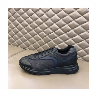 Prada 2020 Men's Leather Sneakers - 프라다 2020 남성용 레더 스니커즈,Size(240