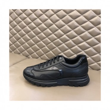 Prada 2020 Men's Leather Sneakers - 프라다 2020 남성용 레더 스니커즈,Size(240