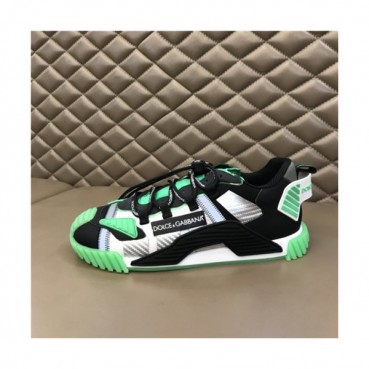 Dolce&Gabbana 2020 Men's Leather Sneakers - 돌체앤가바나 2020 남성용 레더 스니커즈,Size(240