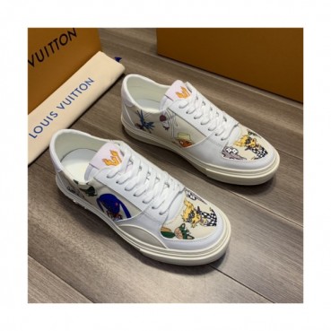Louis Vuitton 2020 Men's Canvas Sneakers - 루이비통 2020 님성용 캔버스 스니커즈,Size(240