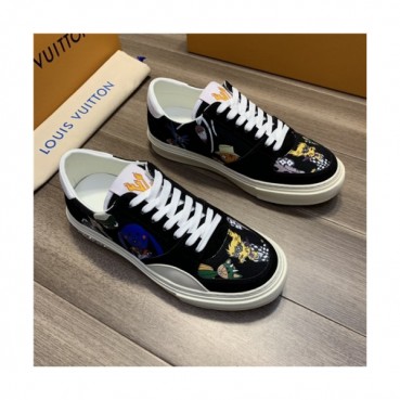 Louis Vuitton 2020 Men's Canvas Sneakers - 루이비통 2020 님성용 캔버스 스니커즈,Size(240