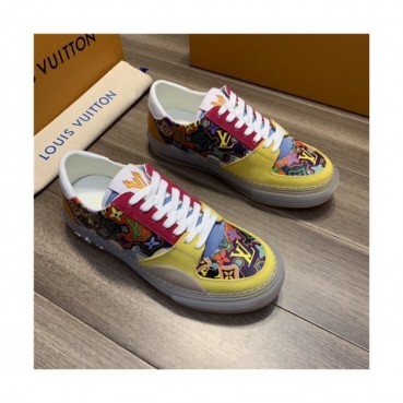 Louis Vuitton 2020 Men's Canvas Sneakers - 루이비통 2020 님성용 캔버스 스니커즈,Size(240