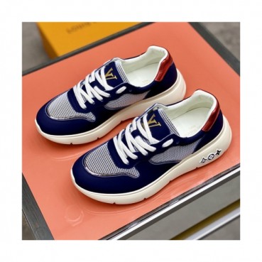 Louis Vuitton 2020 Men's Leather Sneakers - 루이비통 2020 남성용 레더 스니커즈,Size(240