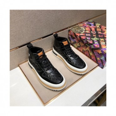 Louis Vuitton 2020 Men's Leather Sneakers - 루이비통 2020 남성용 레더 스니커즈,Size(240