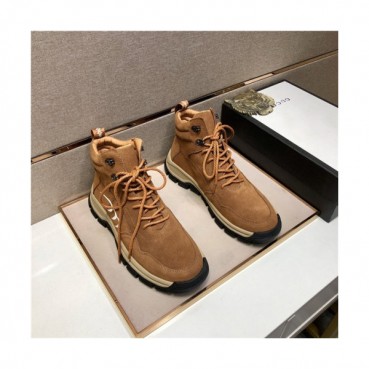 Gucci 2020 Men's Leather Sneakers - 구찌 2020 남성용 레더 스니커즈,Size(240