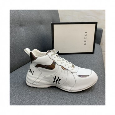 Gucci 2020 Men's Leather Sneakers - 구찌 2020 남성용 레더 스니커즈,Size(240