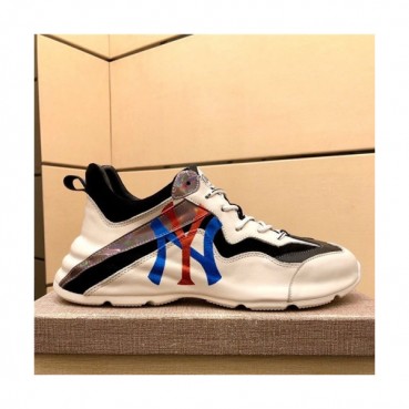 Gucci 2020 Men's Leather Sneakers - 구찌 2020 남성용 레더 스니커즈,Size(240