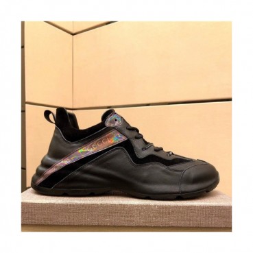 Gucci 2020 Men's Leather Sneakers - 구찌 2020 남성용 레더 스니커즈,Size(240