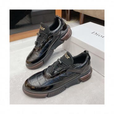 Dior 2020 Men's Leather Sneakers - 디올 2020 남성용 레더 스니커즈,Size(240