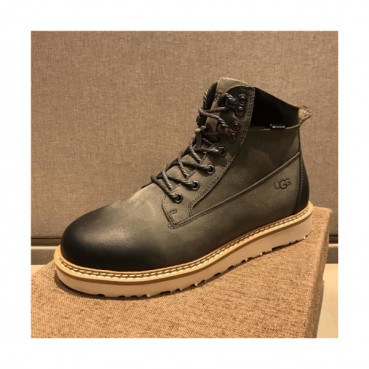 Ugg 2020 Men's Leather Wool Sneakers - 어그 2020 남서용 레더 울 스니커즈,Size(240