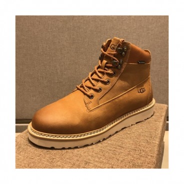 Ugg 2020 Men's Leather Wool Sneakers - 어그 2020 남서용 레더 울 스니커즈,Size(240