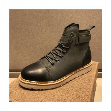 Ugg 2020 Men's Leather Wool Sneakers - 어그 2020 남서용 레더 울 스니커즈,Size(240