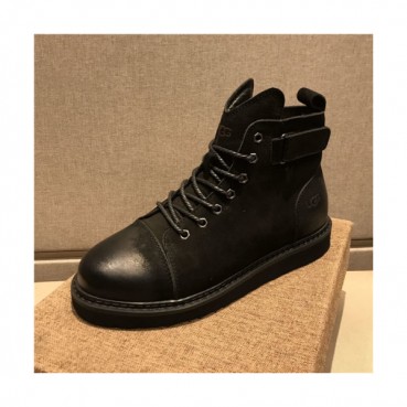Ugg 2020 Men's Leather Wool Sneakers - 어그 2020 남서용 레더 울 스니커즈,Size(240
