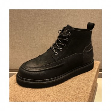 Ugg 2020 Men's Leather Wool Sneakers - 어그 2020 남서용 레더 울 스니커즈,Size(240