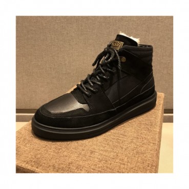 Ugg 2020 Men's Leather Wool Sneakers - 어그 2020 남서용 레더 울 스니커즈,Size(240