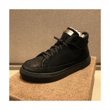 Ugg 2020 Men's Leather Wool Sneakers - 어그 2020 남서용 레더 울 스니커즈,Size(240