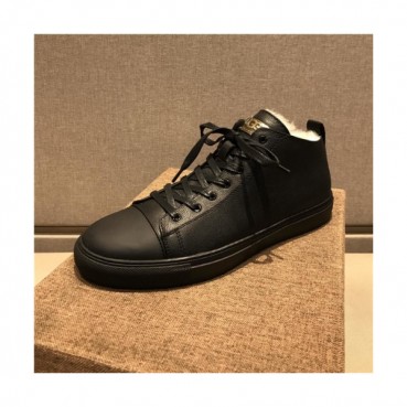 Ugg 2020 Men's Leather Wool Sneakers - 어그 2020 남서용 레더 울 스니커즈,Size(240