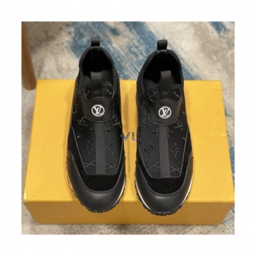 Louis Vuitton 2020 Men's Leather Sneakers - 루이비통 2020 남서용 레드 스니커즈,Size(240