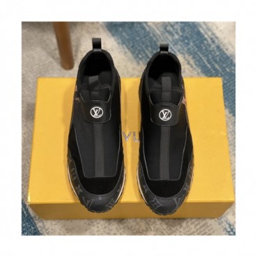Louis Vuitton 2020 Men's Leather Sneakers - 루이비통 2020 남서용 레드 스니커즈,Size(240