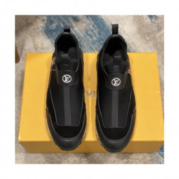 Louis Vuitton 2020 Men's Leather Sneakers - 루이비통 2020 남서용 레드 스니커즈,Size(240