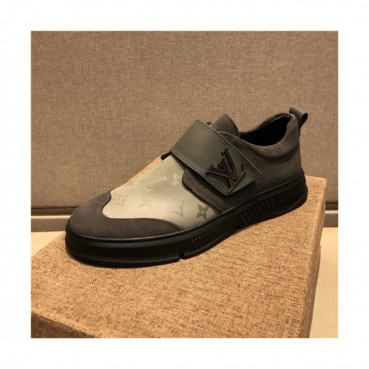 Louis Vuitton 2020 Men's Leather Sneakers - 루이비통 2020 남서용 레드 스니커즈,Size(240