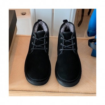 Ugg 2020 Men's Leather Wool Sneakers - 어그 2020 남성용 레더 울 스니커즈,Size(240