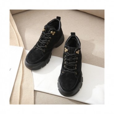 Ugg 2020 Women's Leather Wool Sneakers - 어그 2020 여성용 레더 울 스니커즈,Size(225
