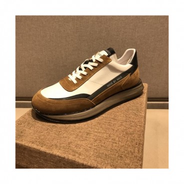 Gucci 2020 Men's Leather Sneakers - 구찌 2020 남성용 레더 스니커즈,Size(245