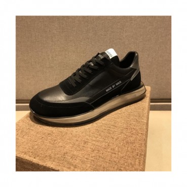 Gucci 2020 Men's Leather Sneakers - 구찌 2020 남성용 레더 스니커즈,Size(245