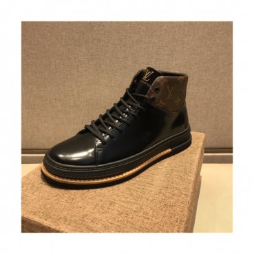 Louis Vuitton 2020 Men's Leather Sneakers - 루이비통 2020 남성용 레더 스니커즈,Size(245