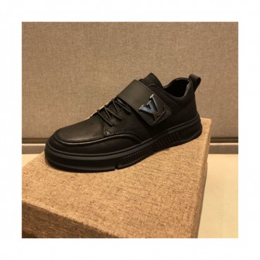 Louis Vuitton 2020 Men's Leather Sneakers - 루이비통 2020 남성용 레더 스니커즈,Size(245