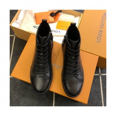 Louis Vuitton 2020 Men's Leather Sneakers - 루이비통 2020 남성용 레더 스니커즈, Size(240
