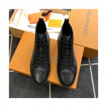 Louis Vuitton 2020 Men's Leather Sneakers - 루이비통 2020 남성용 레더 스니커즈, Size(240