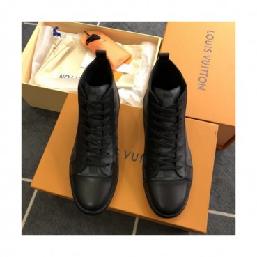 Louis Vuitton 2020 Men's Leather Sneakers - 루이비통 2020 남성용 레더 스니커즈, Size(240