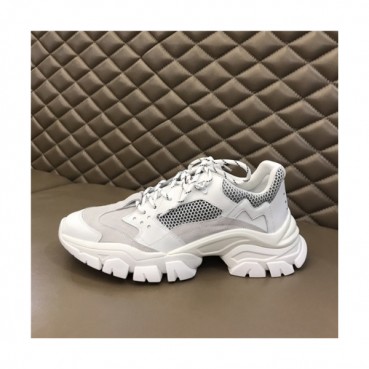 Moncle 2020 Men's Leather Sneakers - 몽클레어 2020 남성용 레더 스니커즈, Size(240