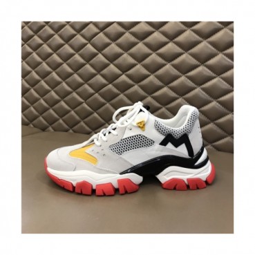 Moncle 2020 Men's Leather Sneakers - 몽클레어 2020 남성용 레더 스니커즈, Size(240