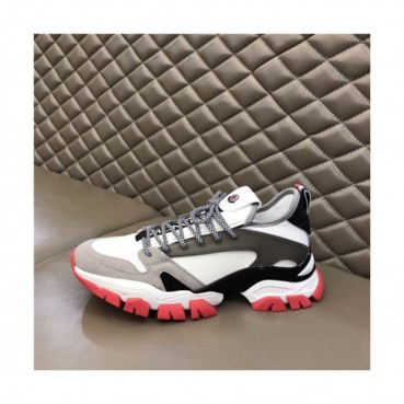 Moncle 2020 Men's Leather Sneakers - 몽클레어 2020 남성용 레더 스니커즈, Size(240