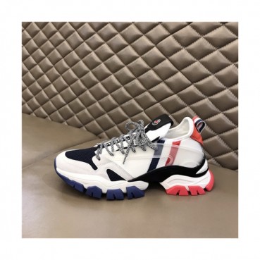 Moncle 2020 Men's Leather Sneakers - 몽클레어 2020 남성용 레더 스니커즈, Size(240