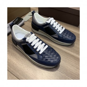 Bottega Veneta 2020 Men's Leather Sneakers - 보테가베네타 2020 남성용 레더 스니커즈, Size(240