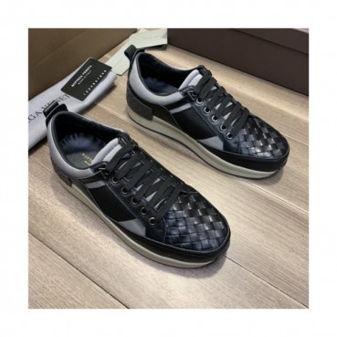 Bottega Veneta 2020 Men's Leather Sneakers - 보테가베네타 2020 남성용 레더 스니커즈, Size(240