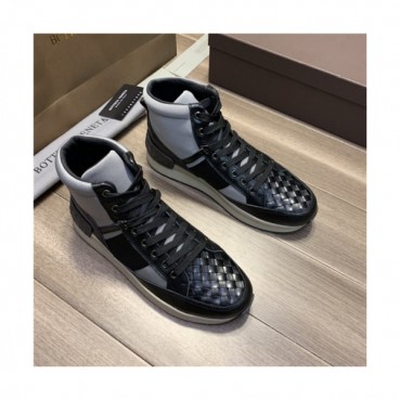 Bottega Veneta 2020 Men's Leather Sneakers - 보테가베네타 2020 남성용 레더 스니커즈, Size(240